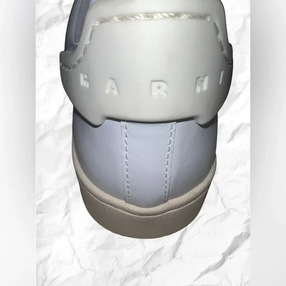 Marni Men’s White Dada Bumper Sneakers - Picture 9 of 13